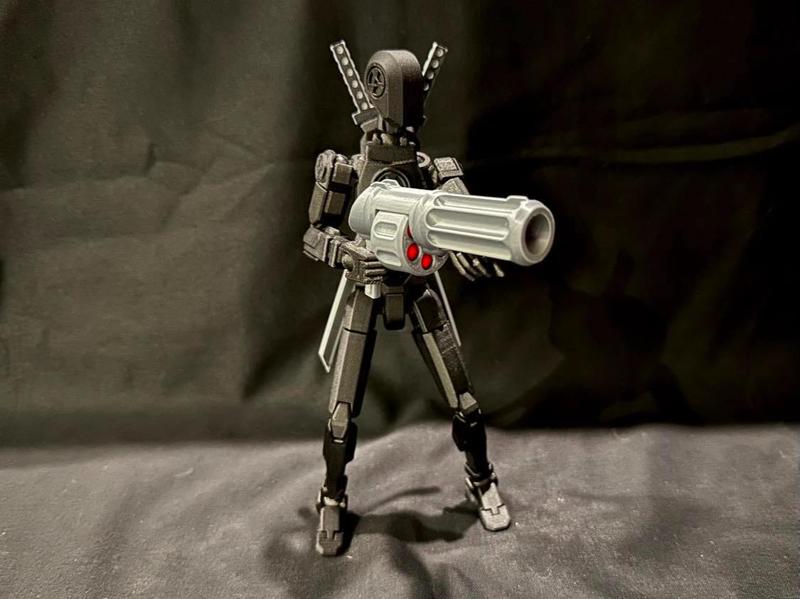 Tactical Nuke Sidearm - 150% Scale Dummy 13 Figure