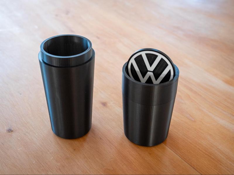 Mini Trash Can for Car with Logo I Auto Mülleimer