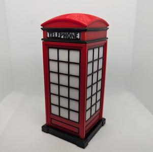 phone box piggy bank