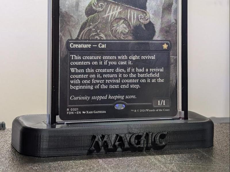 35pt Magnetic Card Display Stand