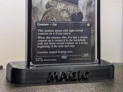 35pt Magnetic Card Display Stand