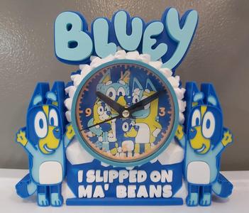 BLUEY Clock