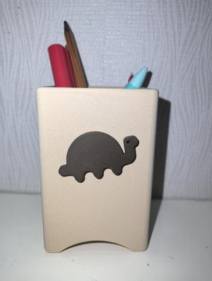 Magnetic Square Pen Holder