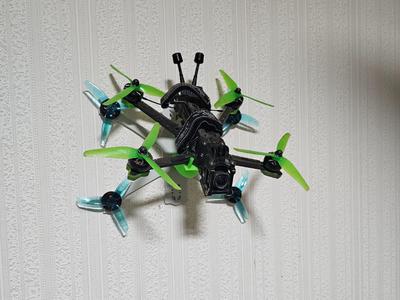 Designer FPV Drone Wall Mount 