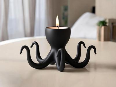 Minimalist Design Octopus Tealight Holder