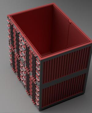 4x4 container box.stl
