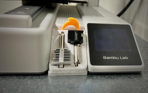 HotEnd Storage Box for A1 mini and nozzle changer