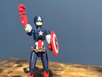Dummy 13 - Captain America Costume