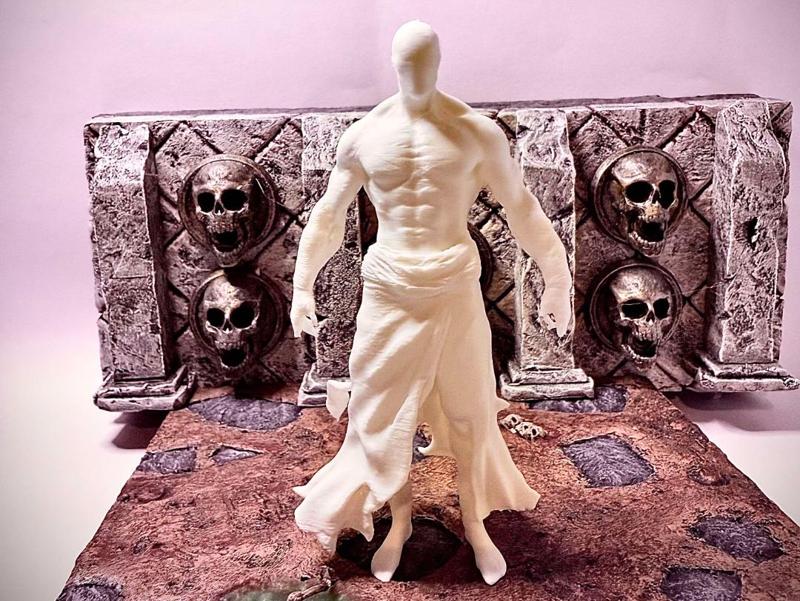 Faceless monk - DND stats included