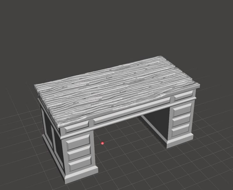 Desk - Tabletop miniatures