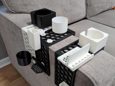 Couch/Sofa Armrest Organizer Customizable (HSW)
