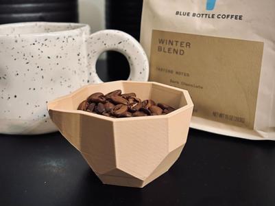 Coffee dosing tray/cup