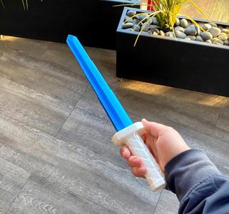 Collapsible Expandable Sword – Print-in-Place