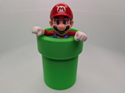 Super Mario Warp Pipe Toy – Fits Action Figures
