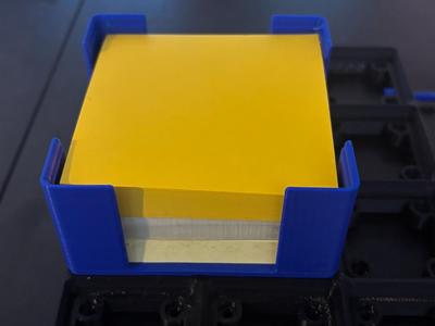 Gridfinity 4x4 Post-it Note Holder 3D Model