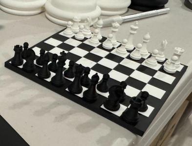 Mini chess board