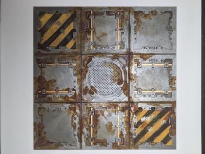 Tileable Hive City Grid