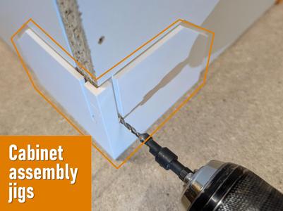 Woodworking - Cabinet assembly Jig for 16mm DTD