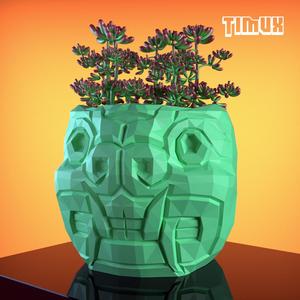 LOW POLY POT 2 - CHAVIN CULTURE