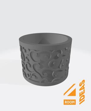 Succulent Planter Japanese Style - Vines/Karakusa V1
