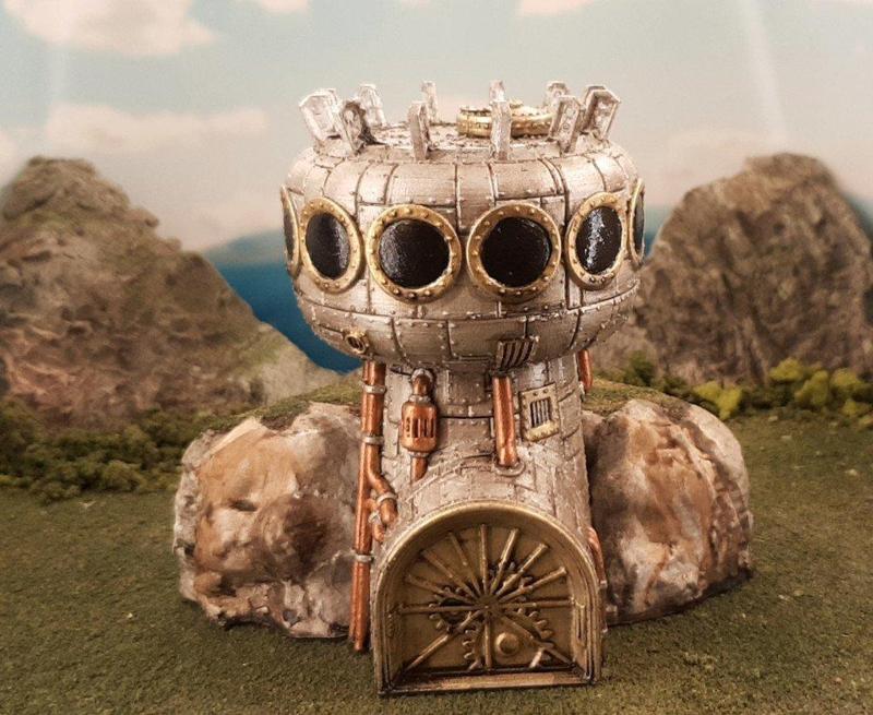 Modular gaming hills - steampunk