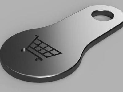 Shopping Cart Coin - Shopping Chip - Einkaufswagen