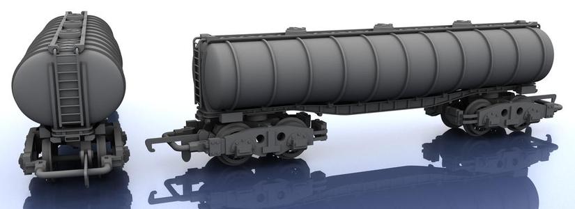 OO Scale Train - Tanker Type 2 - Long Length