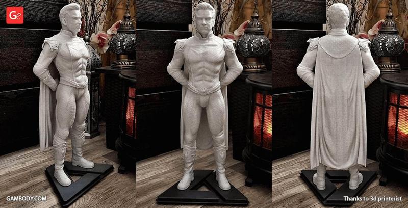 Homelander 3D Printing Figurine | Assembly