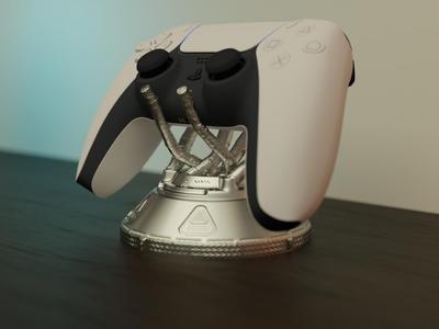 PS5 Controller Stand - The Quantum Cradle