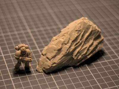 Miniature Terrain - Rock #5