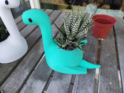 Dinosaur Planter - Nessie Edition
