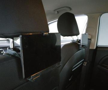 Car back seat tablet mount
