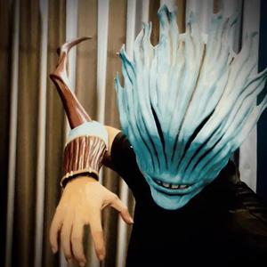 Mahito Final Form Accessories  Cosplay ( Full Mask and Arm Armor)   - Jujutsu Kaisen Cosplay