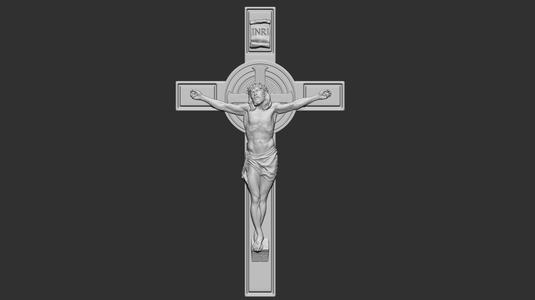 Crucifixion of Jesus Christ Cross Number 1