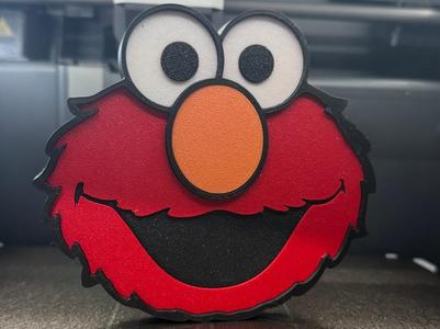 Elmo Wall Decor (NO AMS-Multipart)