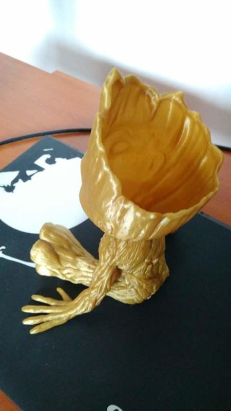 Baby Groot Planter (hollow head remix)