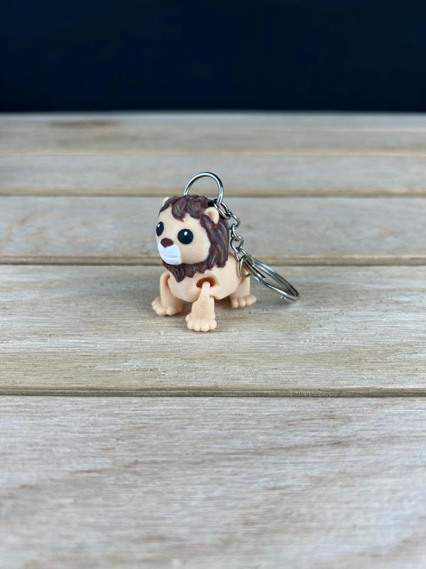 Lion Fidget Keychain