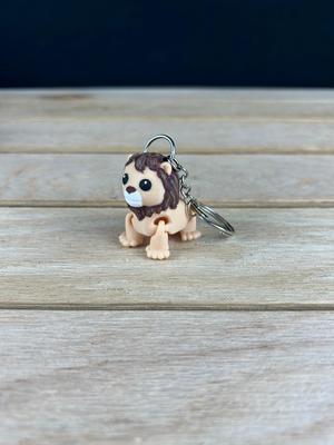 Lion Fidget Keychain