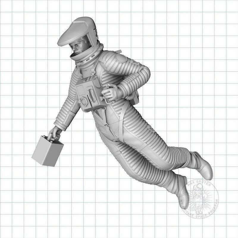 Floating  Astronaut - 2001 A Space Odyssey