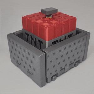 Minecart for TNT - (Minecraft)