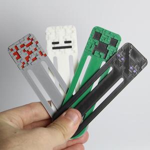 Minecraft Bookmark Set - Creeper, Enderman, Skeleton & Redstone