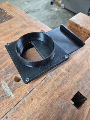 Absperrschieber / Blastgate 100mm   