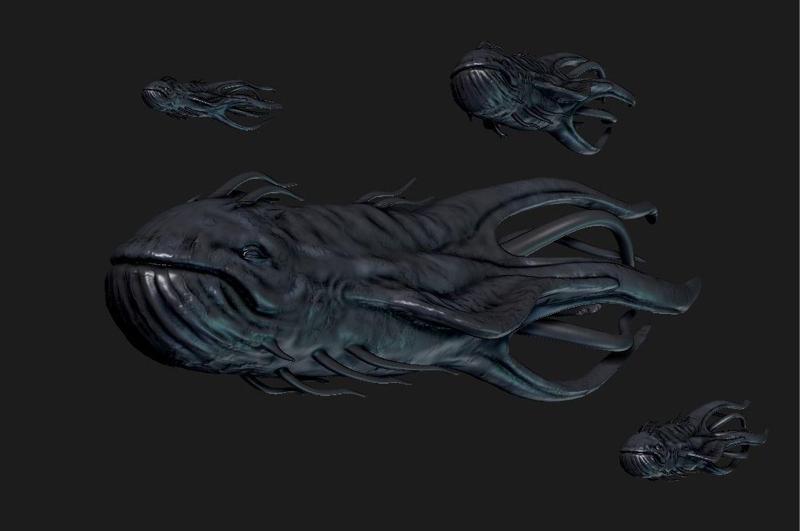 space whale Purrgil