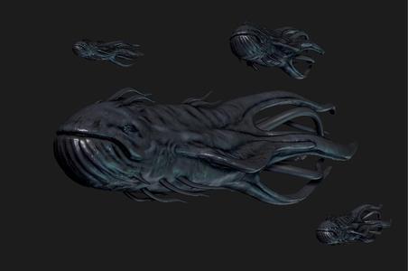 space whale Purrgil