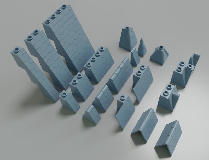Lego compatible roofs i6