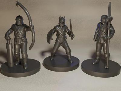 Human Guard Collection (DND / TTRPG)   