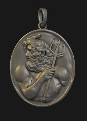 Poseidon Pendant