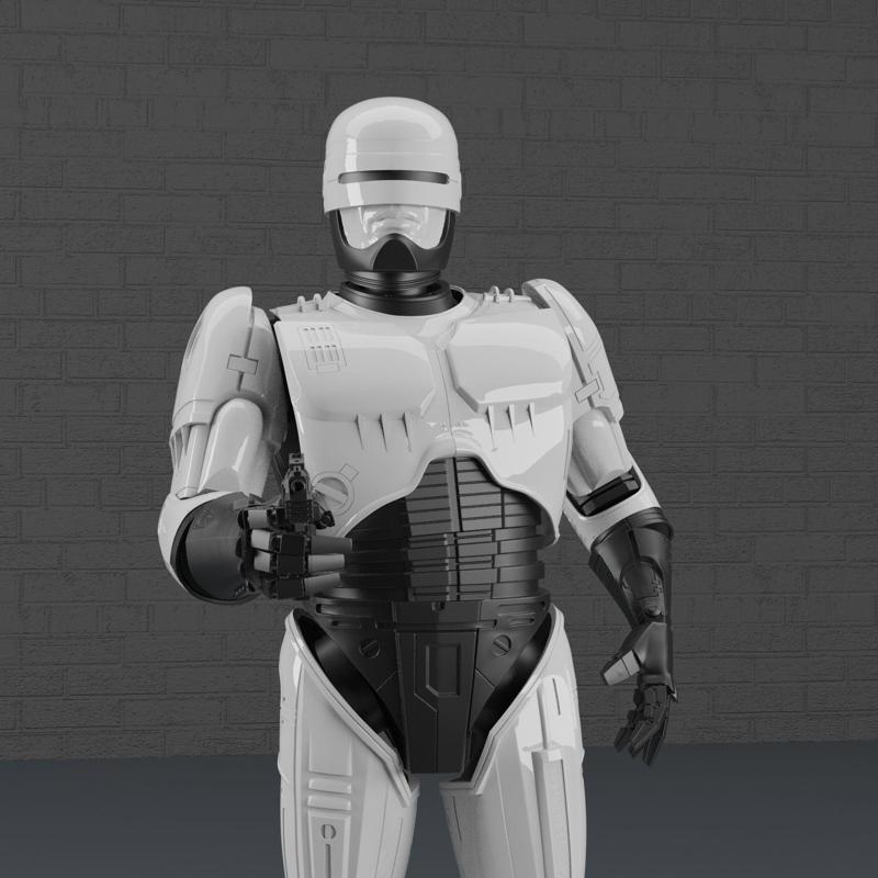 ROBOCOP STATUE FOR 3D PRINTING
