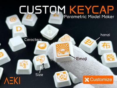 Customizable Keycaps