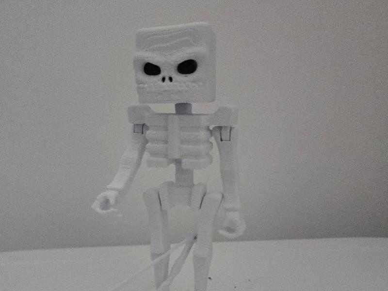 Minecraft movie skeleton
